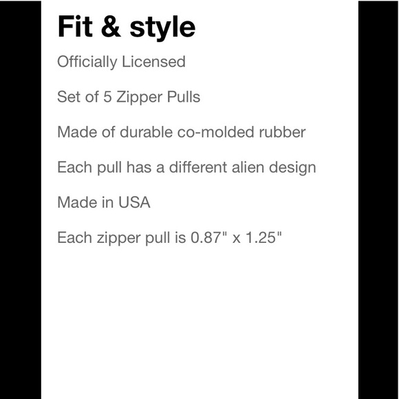 Space Invaders rubber zipper pulls / bag charms - Picture 4 of 4